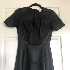 Bar lll | fit and flare black dress 
SIZE SMALL